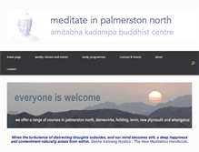 Tablet Screenshot of meditateinpalmerstonnorth.org